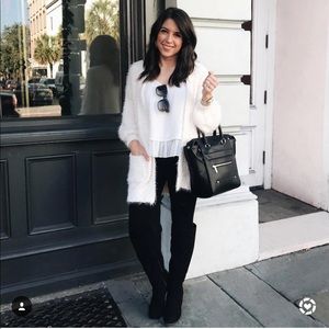 Melrose and Market Open Front Cardigan